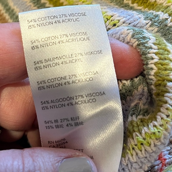 📍 DAILY PRACTICE Anthropologie multicoloured knit size S - Picture 3 of 10